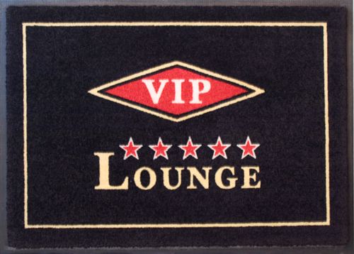 Artra Fu&szlig;matte waschbar Motiv \"VIP Lounge schwarz\" Preisvergleich