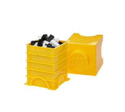 Artra Lego Aufbewahrungsboxen Lego Steine 2er Set Gelb
