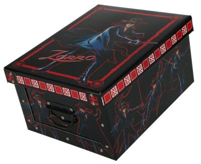 Artra Deko-Karton Bauli Ordnungsboxen Motiv Zorro