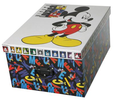 Artra Deko-Karton Mini Bauli Ordnungsboxen Micky Maus