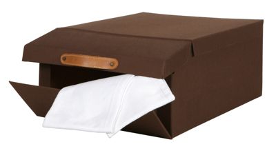 Artra Ordnungsboxen Container Stoffbox mit Klappe Marone
