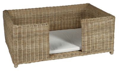 Artra Hundebett Hundekorb Rattan Breite 85 cm Preisvergleich