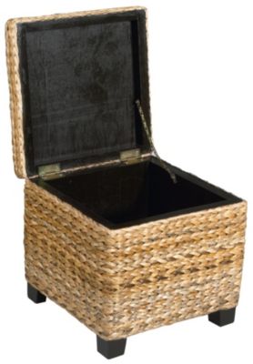 Artra Truhe-Hocker-Beistelltisch aus Wasserhyazinthe und Holz Preisvergleich