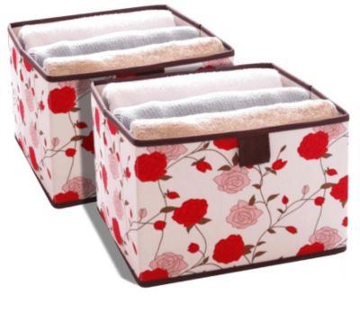 Artra Einschubboxen 4er Set f&uuml;r Schrankeinh&auml;nger Rosen breit Preisvergleich