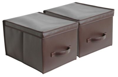 Artra Kunst-Leder- Boxen 2er Set