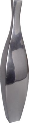 Artra Aluminium Vasen handpoliert 42 hoch