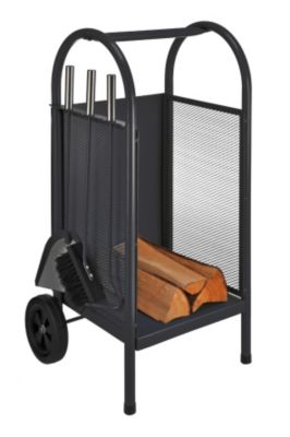 Artra Kaminholzwagen Kaminbesteck