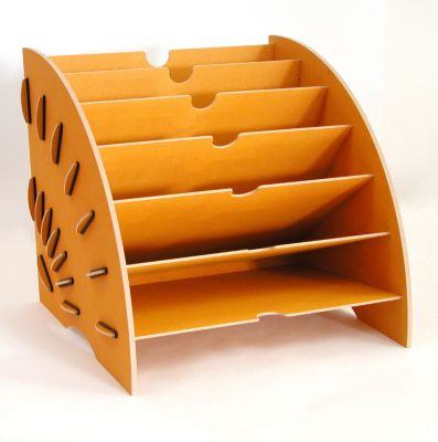 Artra Schreibtischablage, Magazin goldgelb