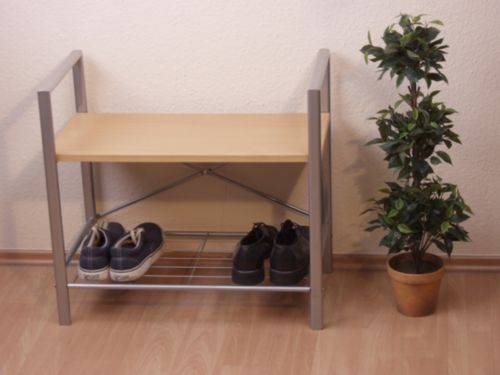Sitzbank/Schuhregal