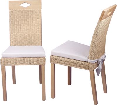Rattanstuhl 2er-Set Preisvergleich