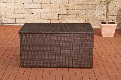 Auflagenbox L aus Polyrattan, Kissenbox