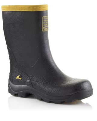 Viking Hurricane Jr. Kinder Gummistiefel, schwarz