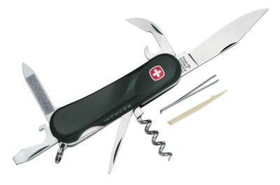 Wenger Schweizer Taschenmesser, Modell Evolution ST 10, 8-teilig