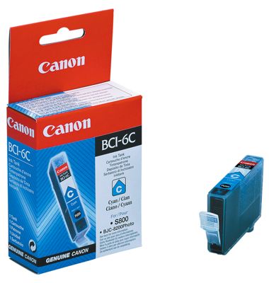 ArtTintenpatroneFarbeCyan Canon Drucker BCI-6C