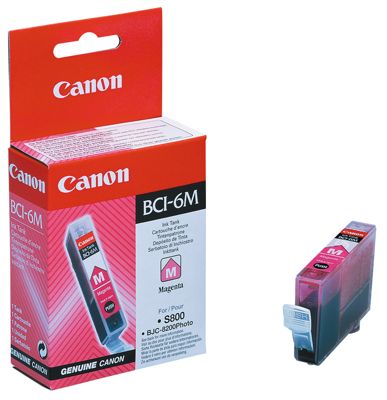 ArtTintenpatroneFarbeMagenta Canon Drucker BCI-6M