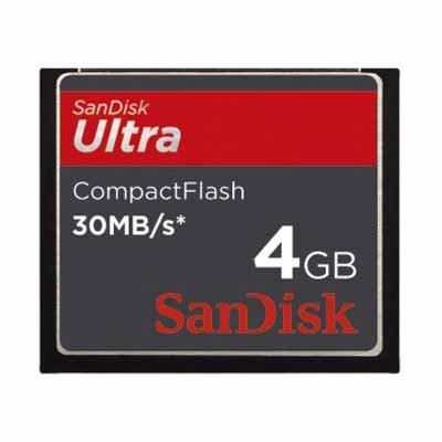 Sandisk Compact Flash Ultra Card 4GB Preisvergleich