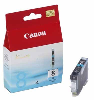 ArtTintenpatroneFarbePhoto-CyanInhalt13ml Inhalt Canon Drucker CLI-8PC