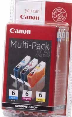 Canon Drucker BCI-6C/M/Y Multipack
