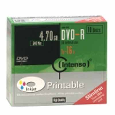 Intenso DVD-R 4,7GB 10er Slimcase Printable Preisvergleich