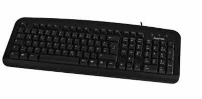 Hama 57207 K202 BASIC KEY.BLACK PS/2 Preisvergleich