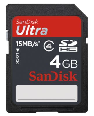 Sandisk SDHC Ultra 4GB Preisvergleich