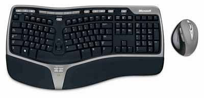 Microsoft Natural Wireless Ergonomic Desktop 7000 USB Preisvergleich