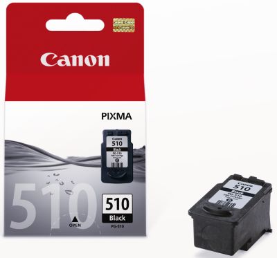 ArtTintenpatroneFarbeSchwarzInhalt9ml Inhalt Canon Drucker PG-510