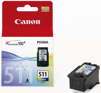 ArtTintenpatroneFarbemehrfarbigInhalt9ml Inhalt Canon Drucker CL-511
