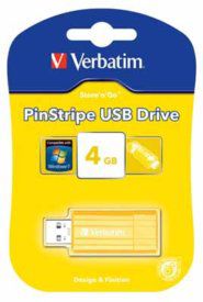 Verbatim PinStripe USB Drive 4GB Store \"n\" Go Preisvergleich