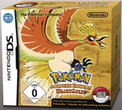 Nintendo Pokemon Goldene Edition HeartGold + Pokewalker DS im Preisvergleich 