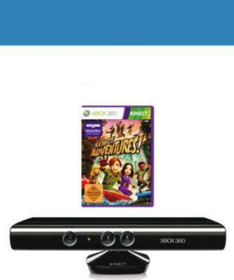 Microsoft Xbox 360 S Standard Sensor Bundle = KINECT + Adventures (Sen Preisvergleich