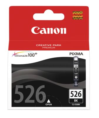 ArtTintenpatroneFarbeSchwarzInhalt9ml Inhalt Canon Drucker CLI-526BK