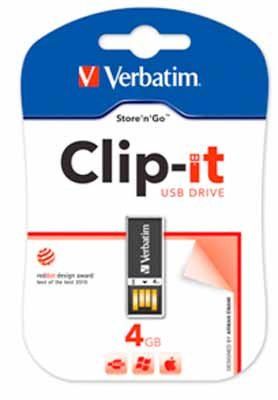 Verbatim Micro USB DRIVE CLIP-IT 4GB Preisvergleich