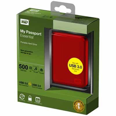 Western Digital My Passport Essential 500 GB USB3