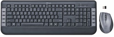 Trust Tecla Wireless Multimedia Keyboard & Mouse DE