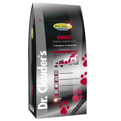 Dr. Clauders Best Choice Adult Small / Medium Breed 12,5 kg