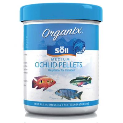 SÃ¶ll Organix Medium Cichlid Pellets 490 ml