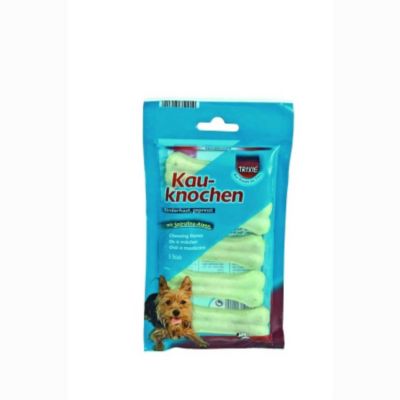 Trixie 2 Kauknochen, gepresst, Spirulina, ca. 75 g/15 cm