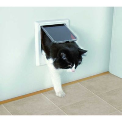 Trixie Katzent&uuml;r FreeCat deLuxe, elektromagnetisch, wei&szlig; Preisvergleich