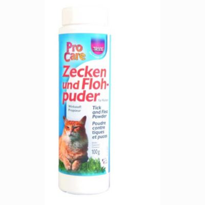 Trixie Zecken- und Flohpuder f&uuml;r Katzen, 100 g Preisvergleich