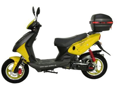 AGM-Motors Motorroller Fighter 25 One DeLuxe GS mit Edelstahlauspuff, inkl Topcase Preisvergleich