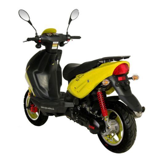 AGM-Motors Motorroller Fighter 25 One Eco (2-Takter) GS mit Edelstahlauspuff