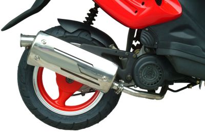 AGM-Motors Motorroller Fighter 25 One Eco (2-Takter) RS mit Edelstahlauspuff Preisvergleich