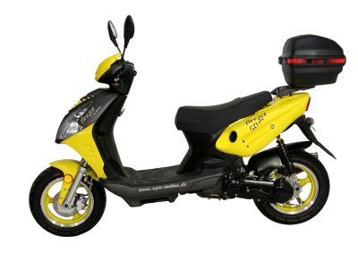 AGM-Motors Motorroller Firejet 50 One Eco GS mit Edelstahlauspuff, inkl Topcase Preisvergleich