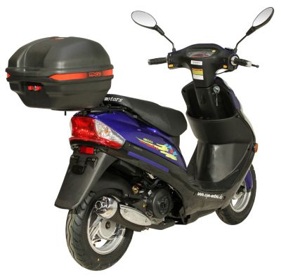 AGM-Motors Motorroller GMX 450 Sport Eco Mofa BS mit Alufelgen inkl. Topcase