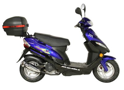 AGM-Motors Motorroller GMX 450 Eco Mofa BS mit Alufelgen inkl. Topcase Preisvergleich