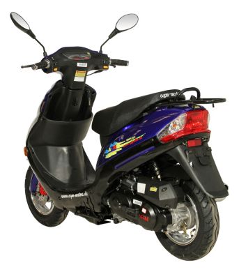 AGM-Motors Motorroller GMX 450 Eco Mofa BS mit Alufelgen