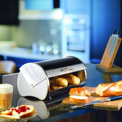 GEFU Brotkasten Rondo mit Kr&uuml;melmax Preisvergleich