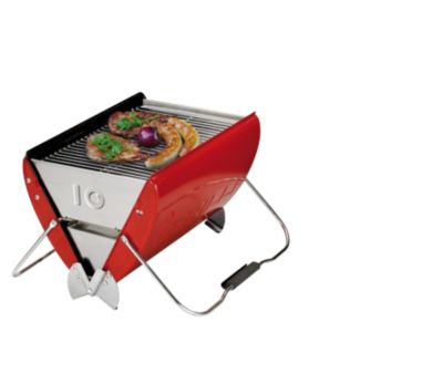 KÃŒchenprofi Design-Holzkohlegrill, klappbar