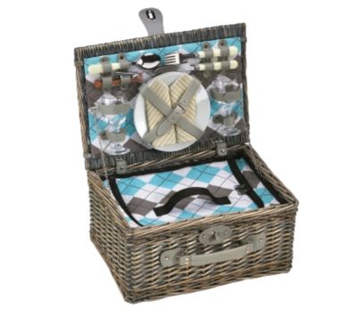 cilio Picknick-Korb fÃŒr 2 Personen, Stresa deluxe
